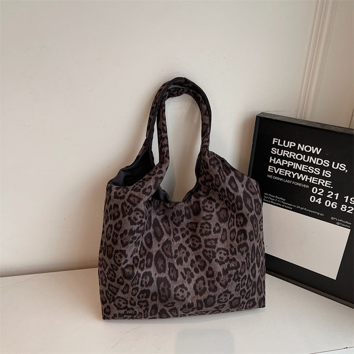 Fashionable Leopard Print Tote Bag Kalsten