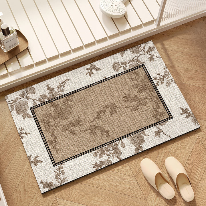 Elegant Floral-Patterned Area Rug