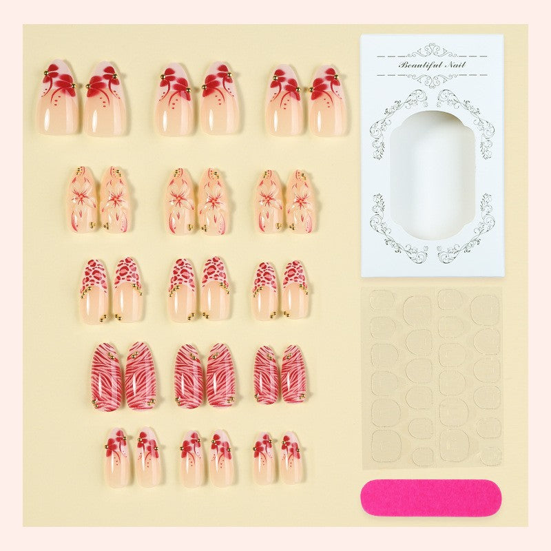Floral Design Press-On Nail Set Kalsten 1788495338