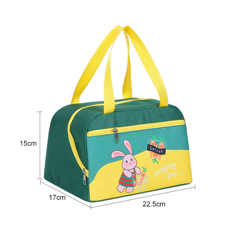 Cute Cartoon Insulated Lunch Pouch