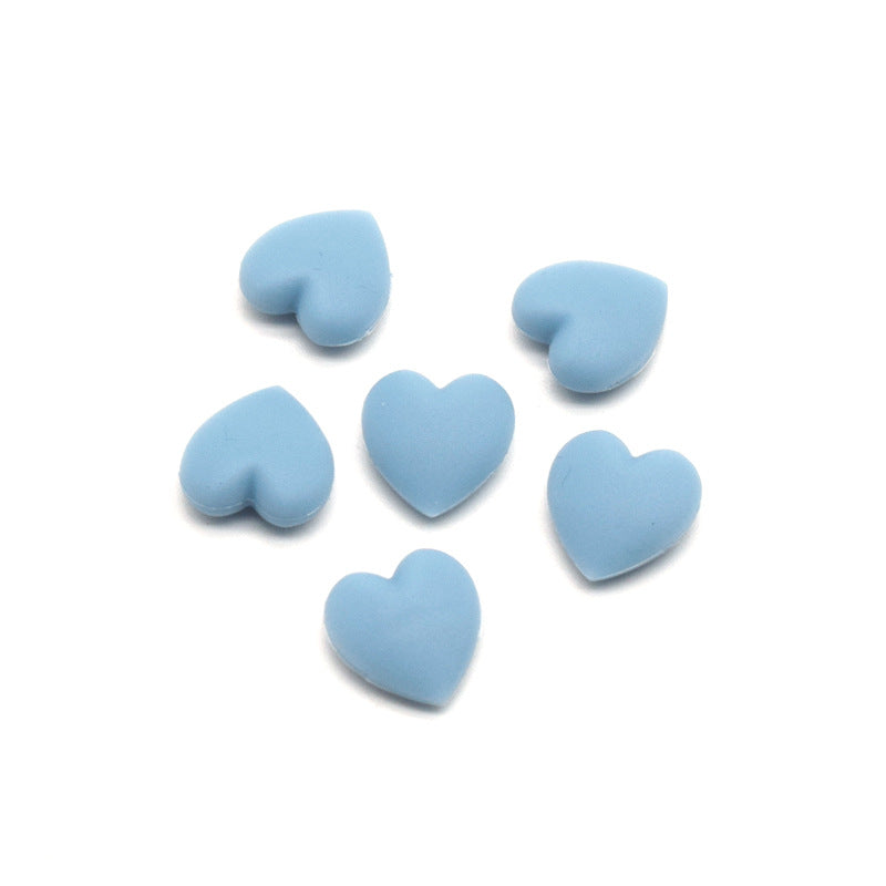 Decorative Heart Shaped Rubber Charms Kalsten