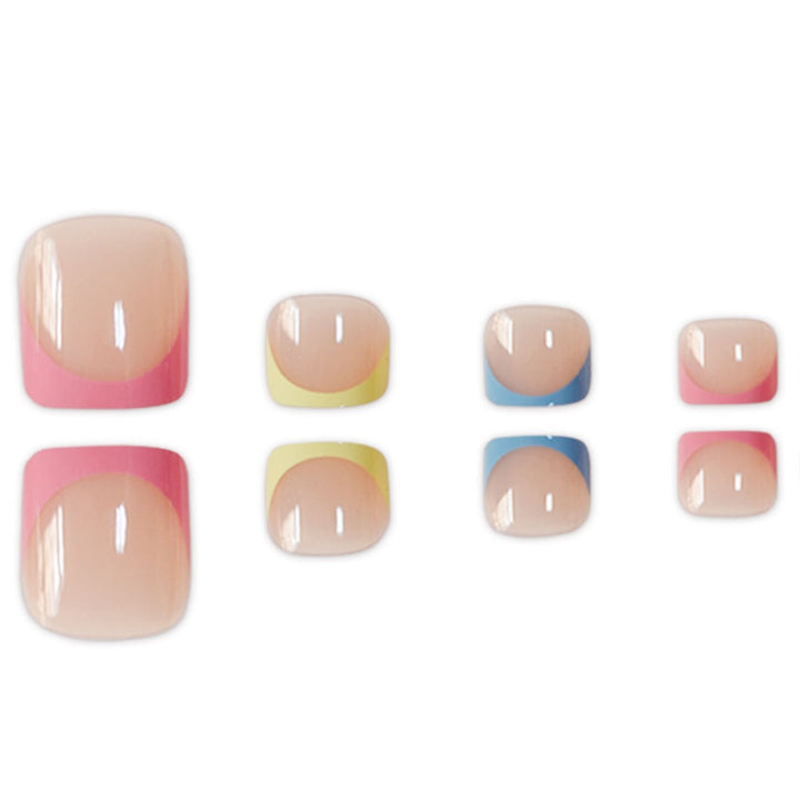 Premium French Tip Pedicure Kalsten