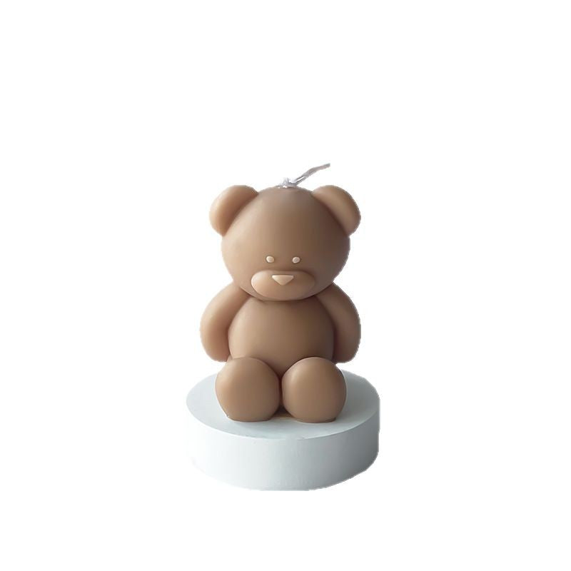 Premium Bear-Shaped Decorative Candle