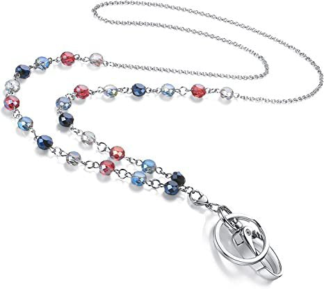 Beaded Eyewear Chain Holder Kalsten