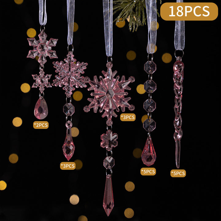 Glittering Snowflake Decoration Kalsten