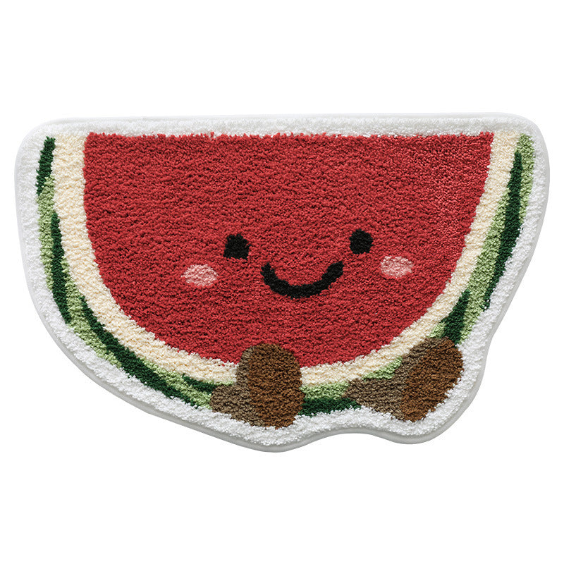Cute Tomato-Shaped Bath Mat Kalsten