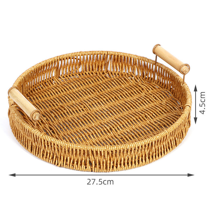 Handcrafted Woven Storage Tray