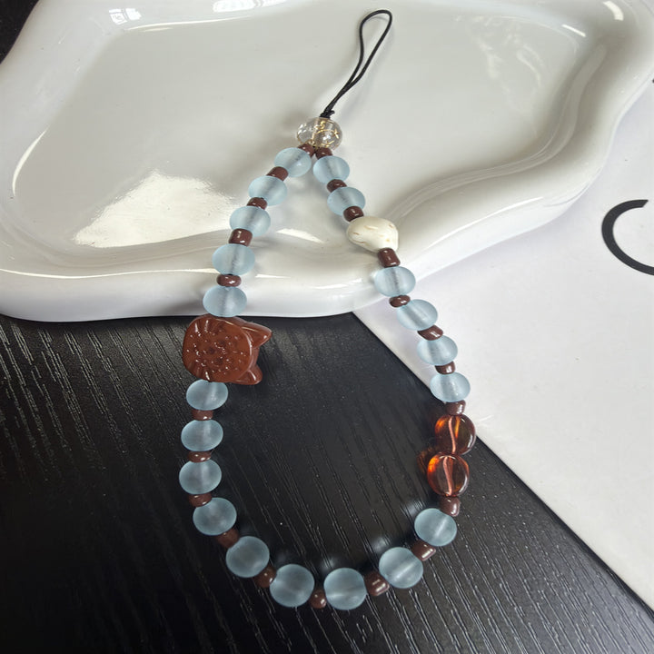 Beaded Charm Phone Lanyard Kalsten 1790134781