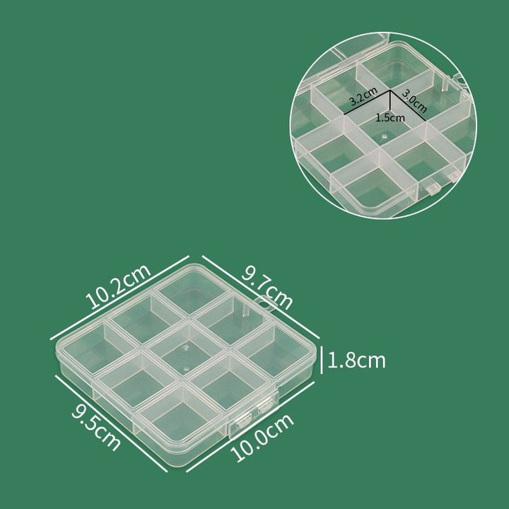 Multi-Compartment Craft Supply Box Kalsten