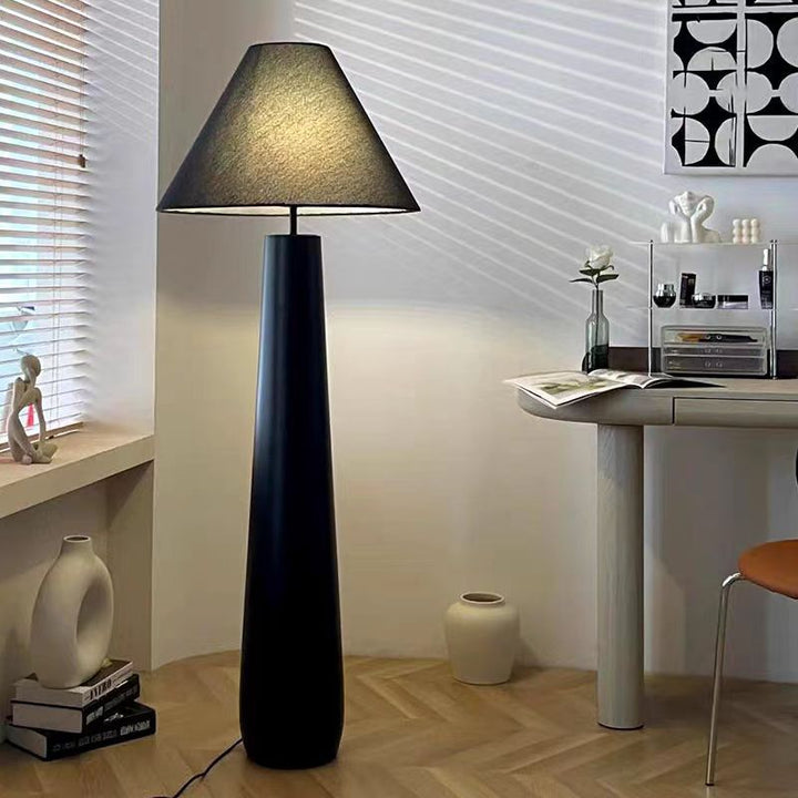 Elegant Modern Floor Lamp with Stylish Shade