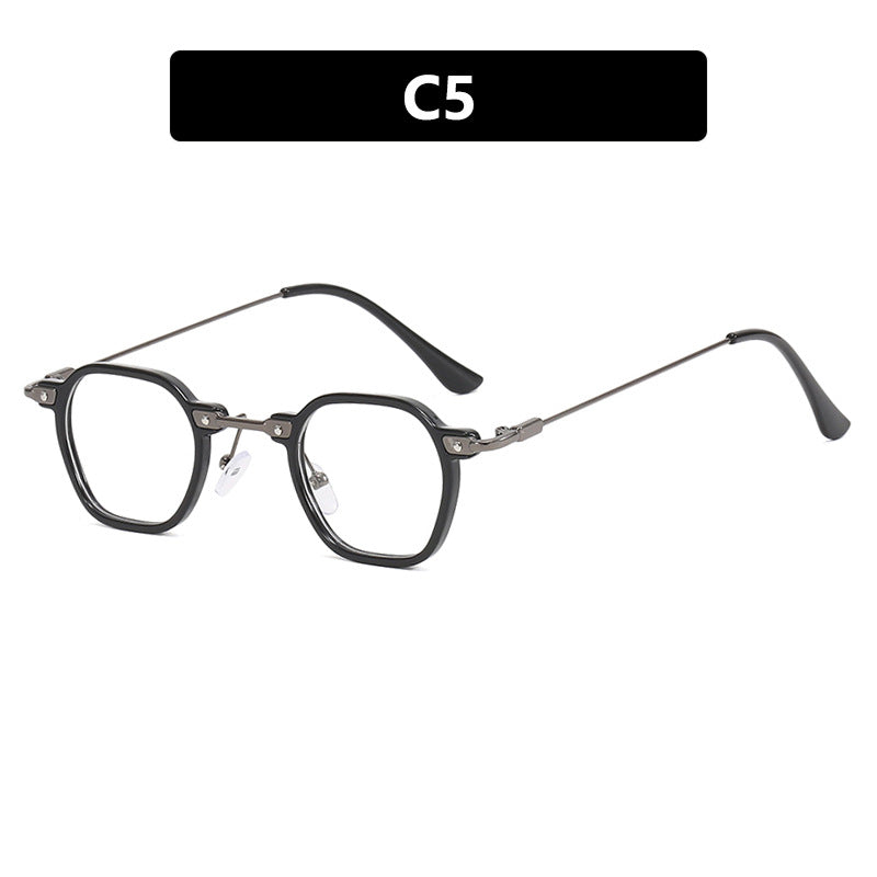 Ladies stylish sunglasses with unique hexagonal shape and sturdy frame Kalsten