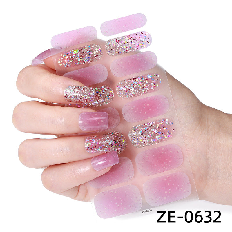 Decorative Glitter Nail Wraps
