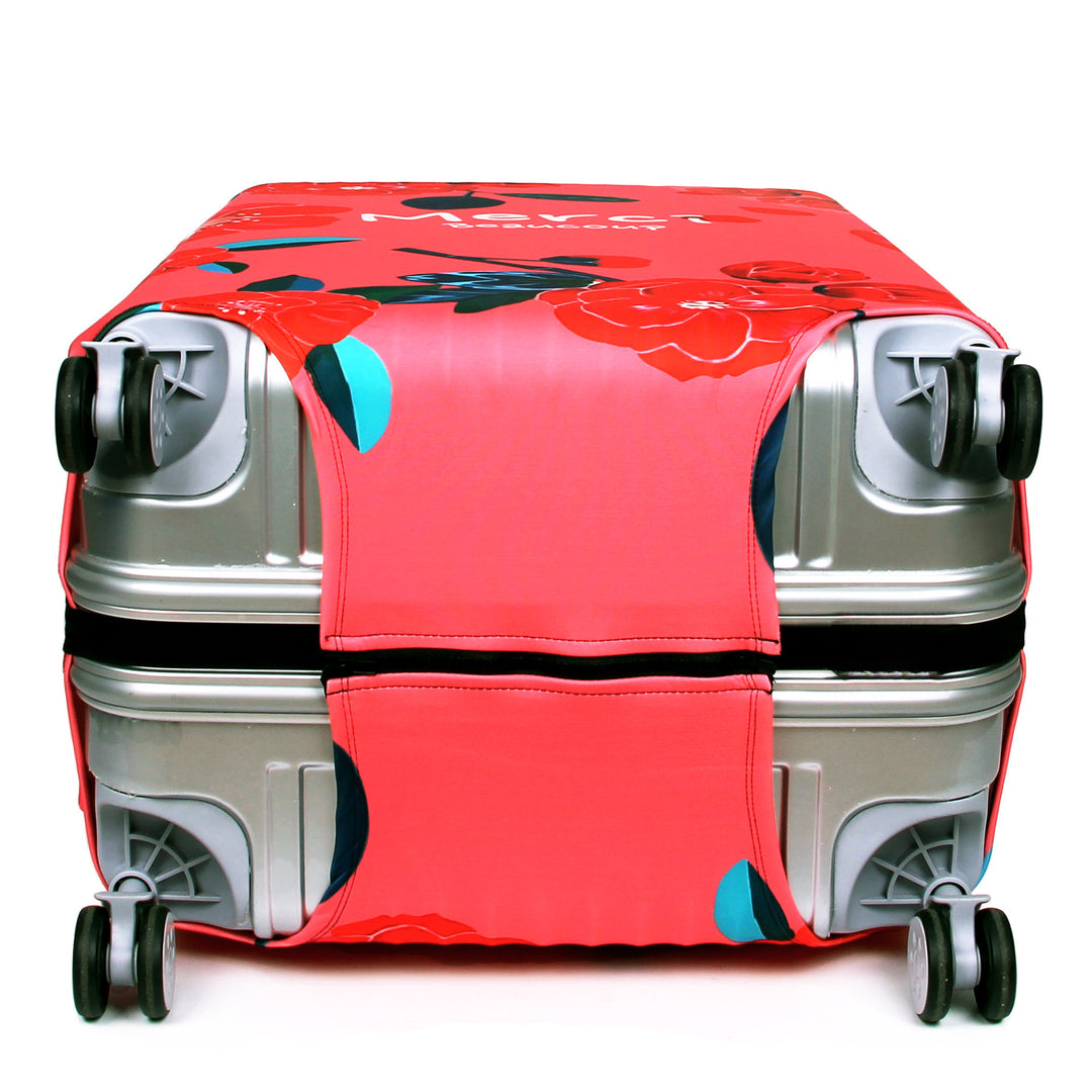 Women's hard shell suitcase with floral pattern print Kalsten