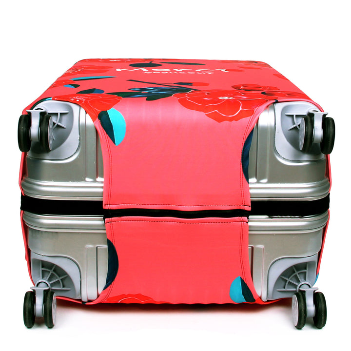 Women's hard shell suitcase with floral pattern print Kalsten
