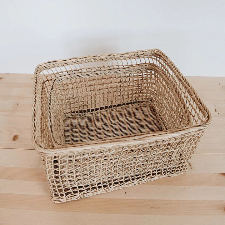 Storage basket with woven design Kalsten