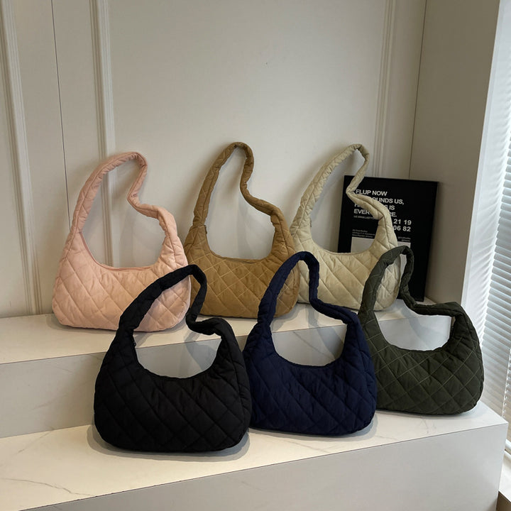 Chic Quilted Hobo Handbag Kalsten