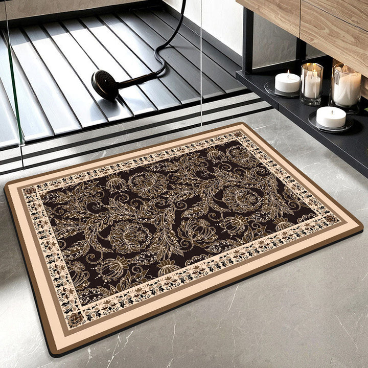 Decorative Motivational Bath Mat Kalsten