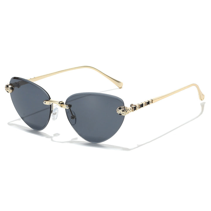 Designer Cat-Eye Sunglasses with Decorative Accents Kalsten