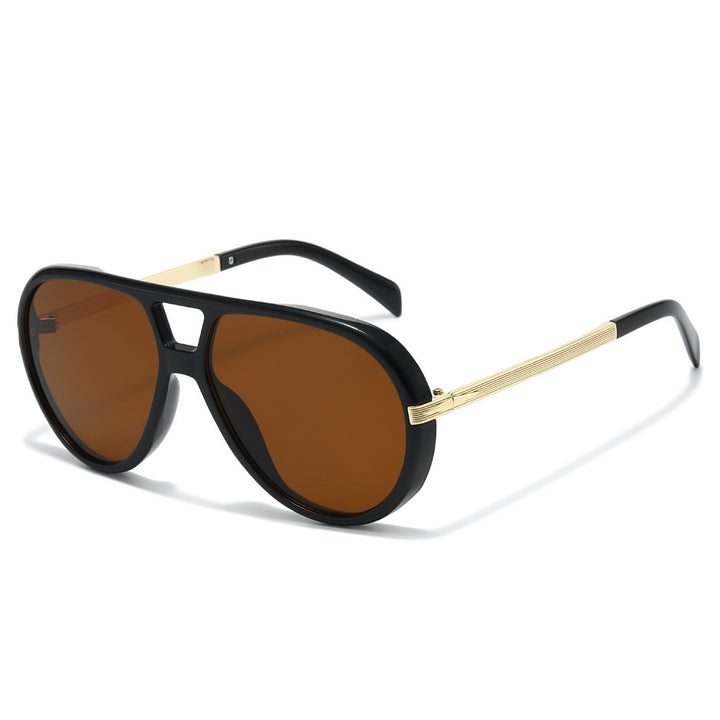 Oversized Aviator-Style Sunglasses Kalsten