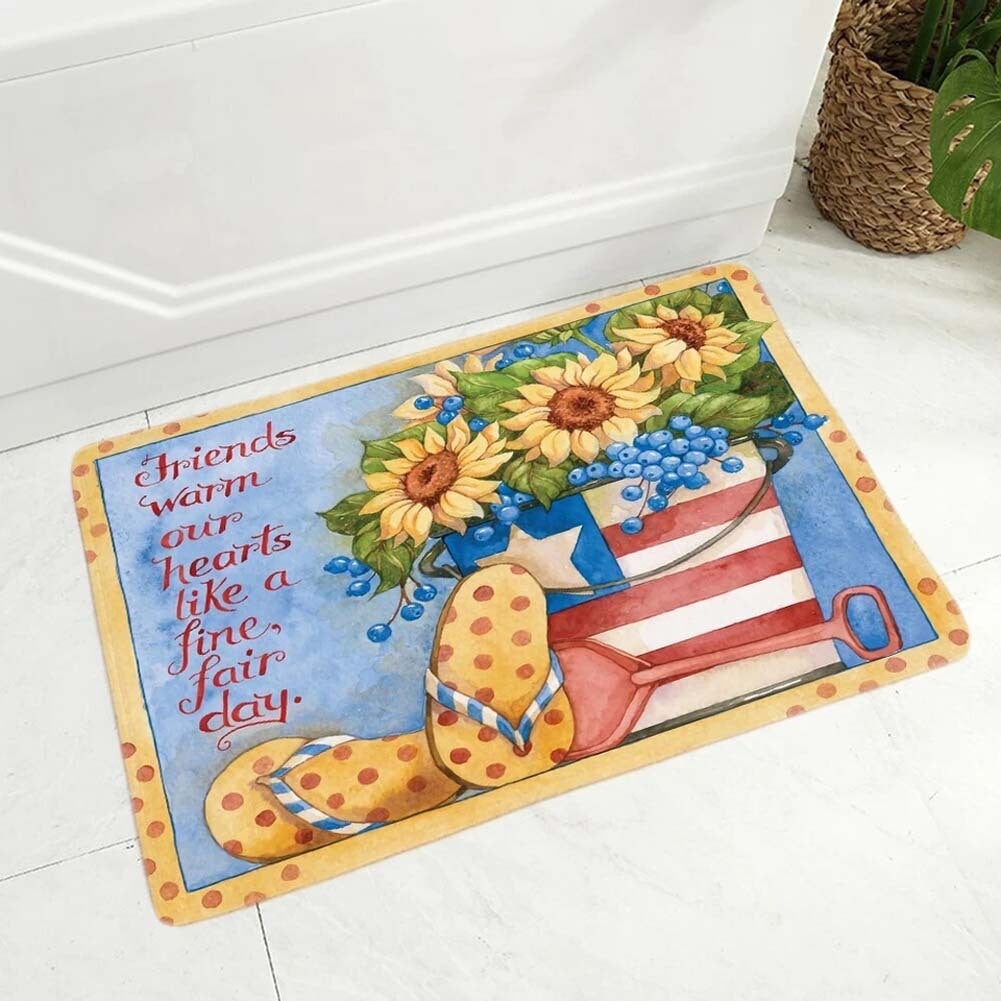 Decorative Kitchen Bath Mat