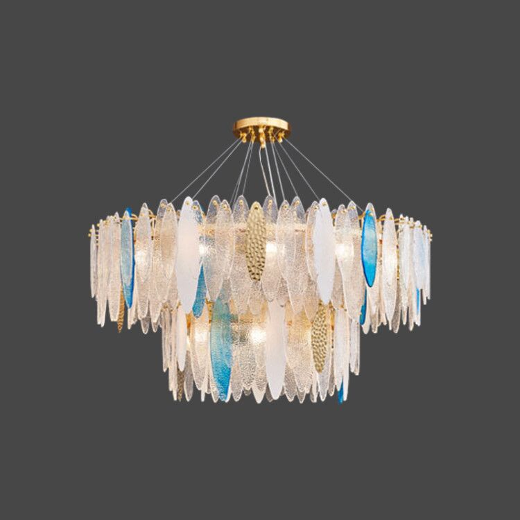 Elegantly Detailed Crystal Chandelier