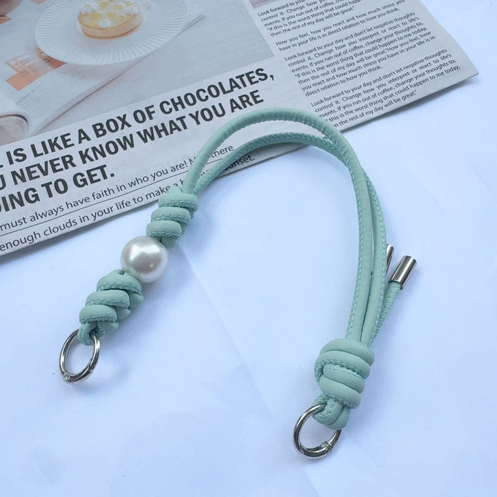 Elegant Knotted Leather Keychain Holder Kalsten