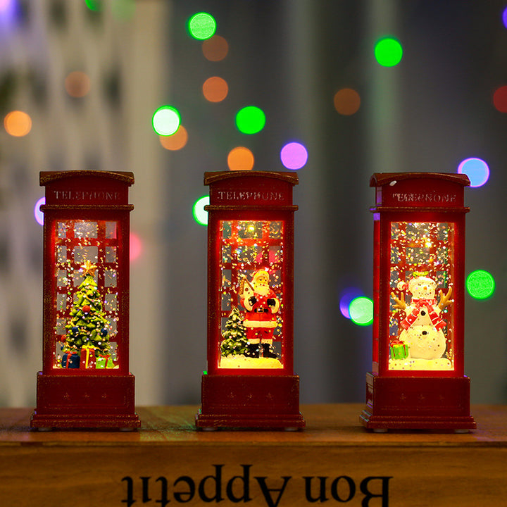 Festive Snowman Lantern Kalsten