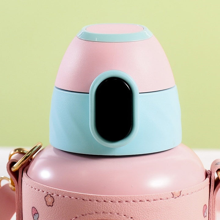 Ladies insulated drinking bottle with stylish animal motif Kalsten