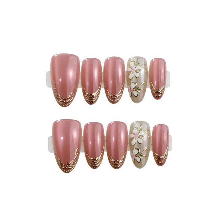 Floral Luxury Press-On Nail Set Kalsten