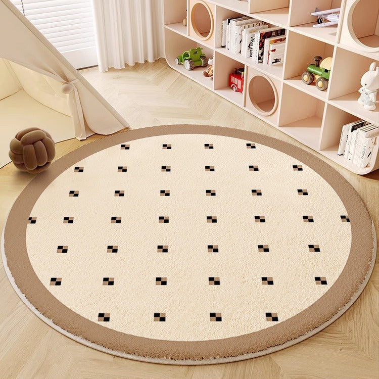 Abstract Circular Area Rug Kalsten