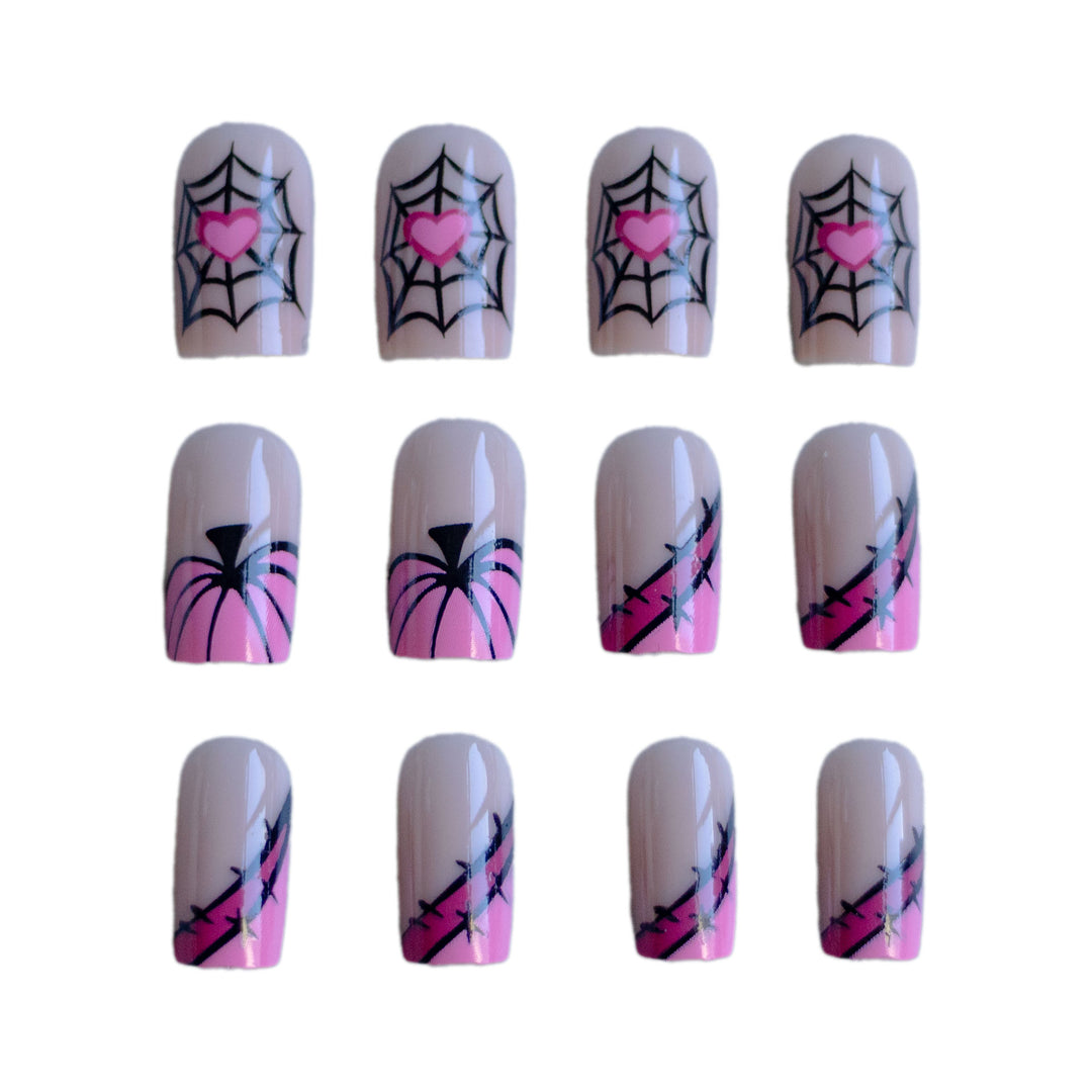 Halloween-Themed Press-On Nail Set Kalsten