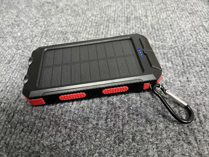 Portable solar power bank with integrated charging plug function Kalsten