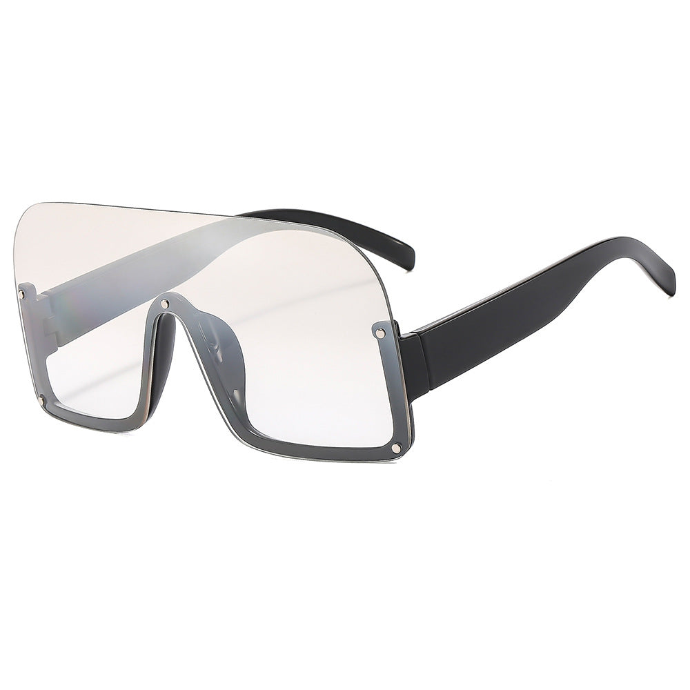 Oversized Shield Sunglasses