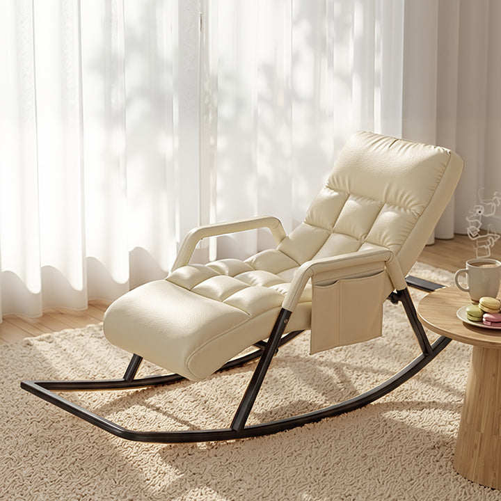 Ladies rocking chair with ergonomic design and luxurious upholstery Kalsten