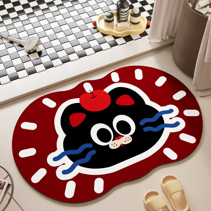 Decorative Bath Mat Kalsten