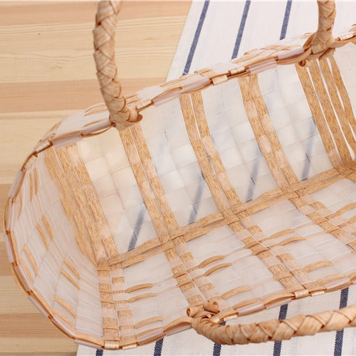 Stylish Transparent Shopping Bag Made of Woven Material Kalsten