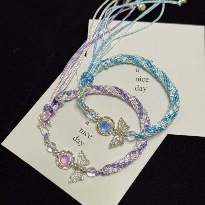 Butterfly Charm Adjustable Friendship Bracelet Kalsten