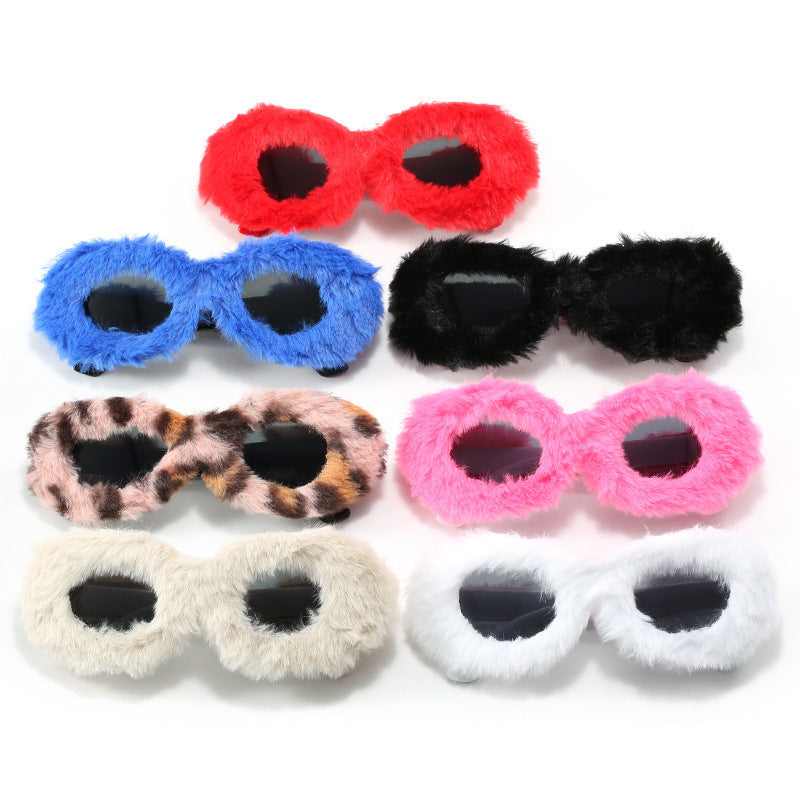 Women's fashionable sunglasses in trendy fleece design Kalsten