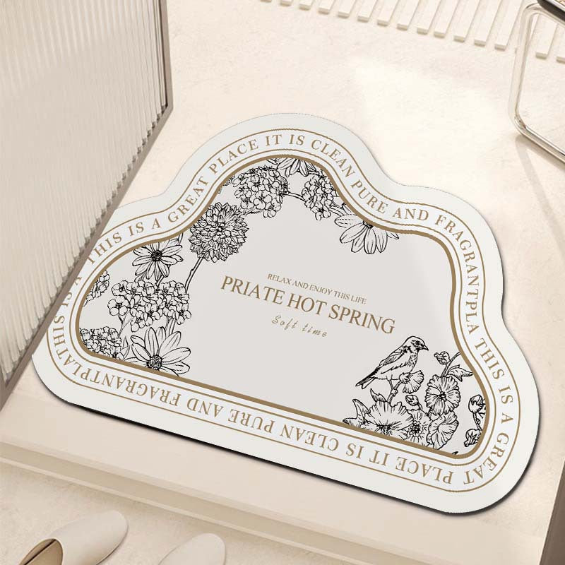 Decorative Cloud-Shaped Area Mat
