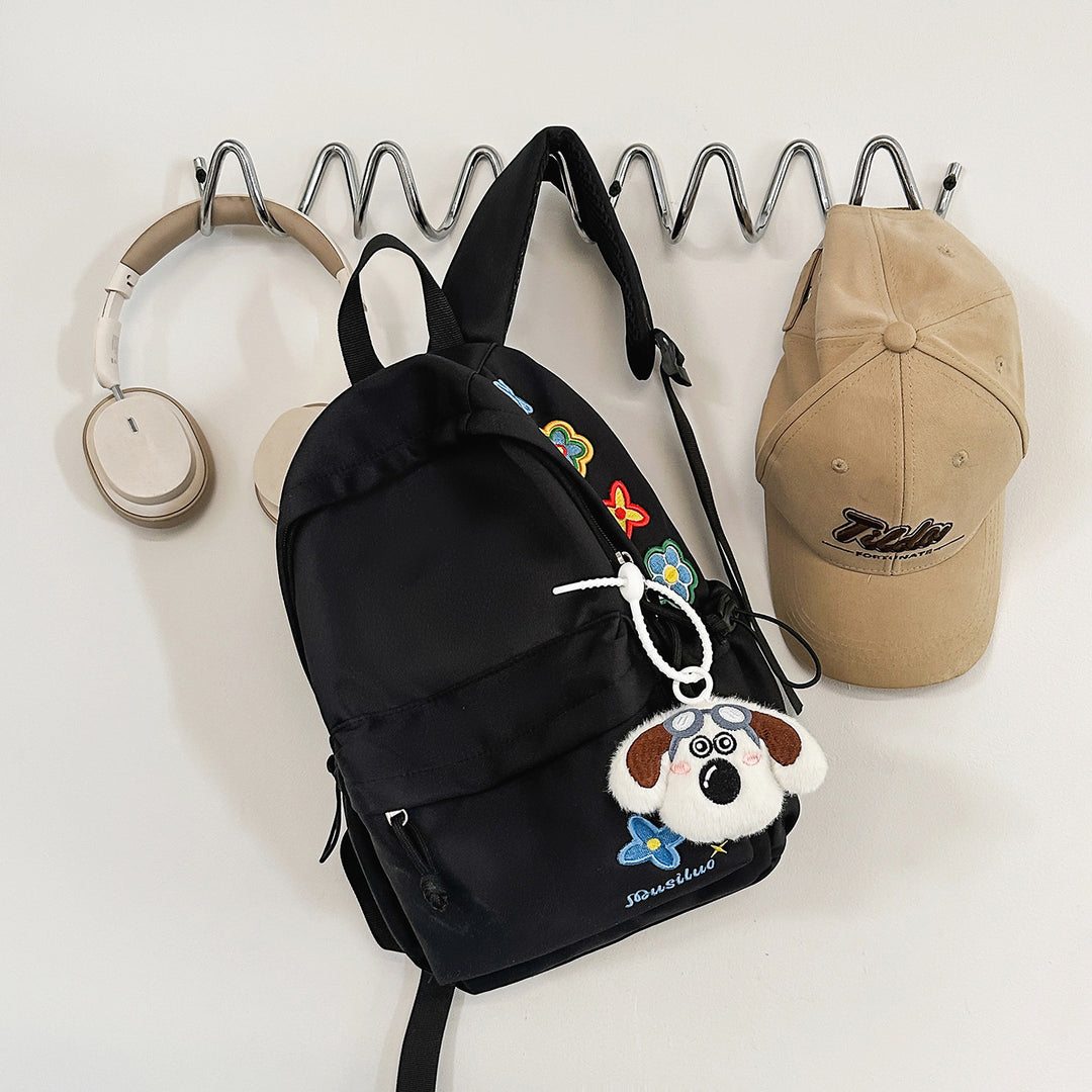Casual Floral-Embroidered Backpack Kalsten