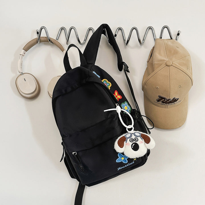 Casual Floral-Embroidered Backpack Kalsten