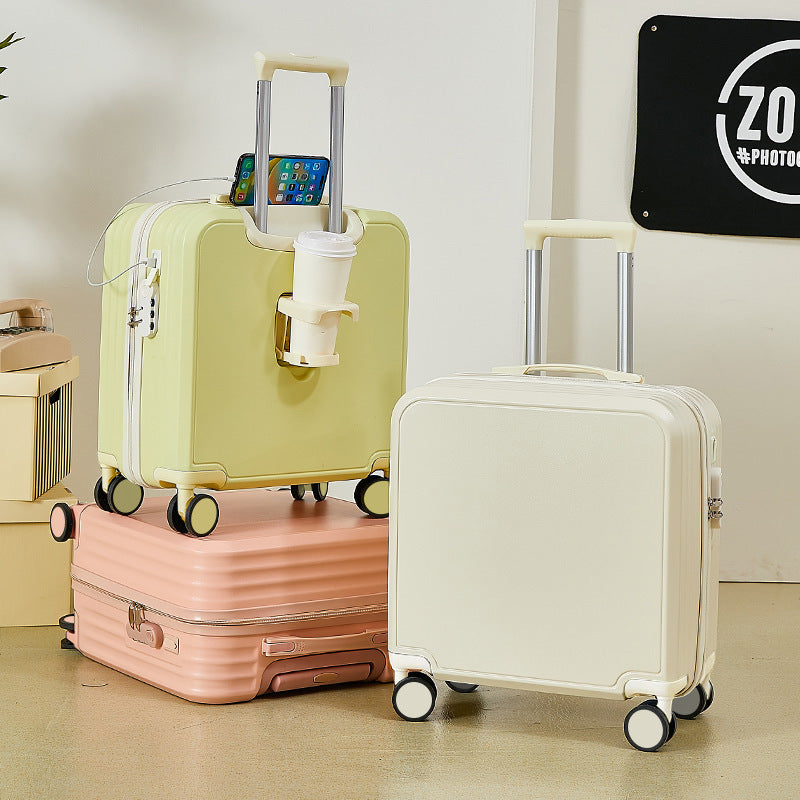 Compact Hard-Shell Rolling Suitcase Kalsten