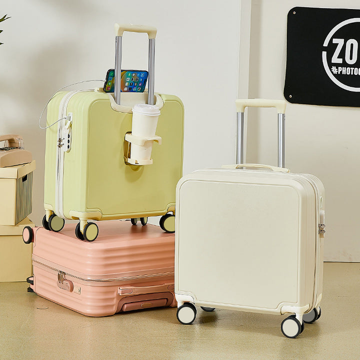 Compact Hard-Shell Rolling Suitcase Kalsten