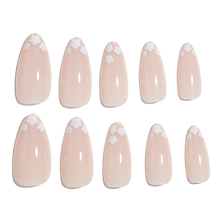 Floral Design Press-On Nails Kalsten