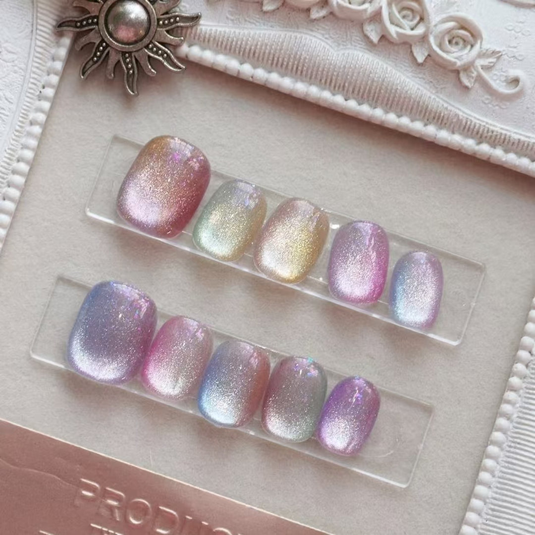 Floral Design Press-On Nails Kalsten