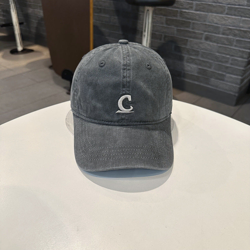 Vintage-Style Soft Cotton Baseball Cap