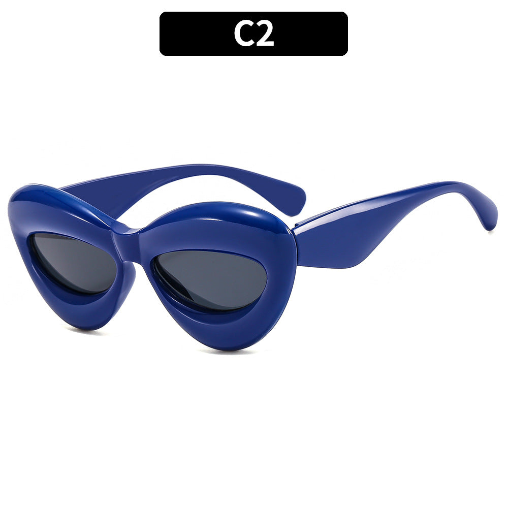 Futuristic Cat-Eye Sunglasses  1787664573