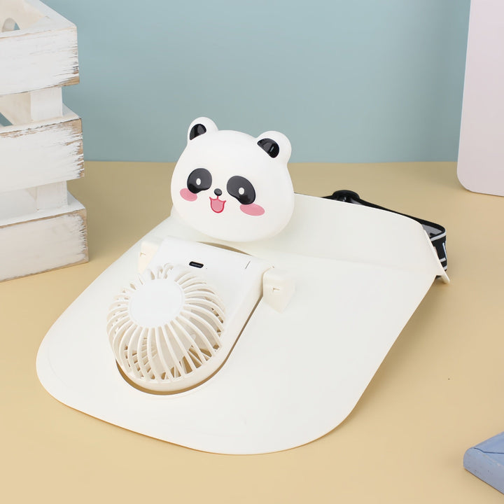 Women's Portable Handheld Fan with Panda Design Kalsten