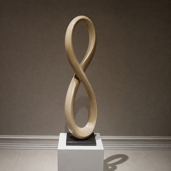 Abstract Decorative Loop Sculpture