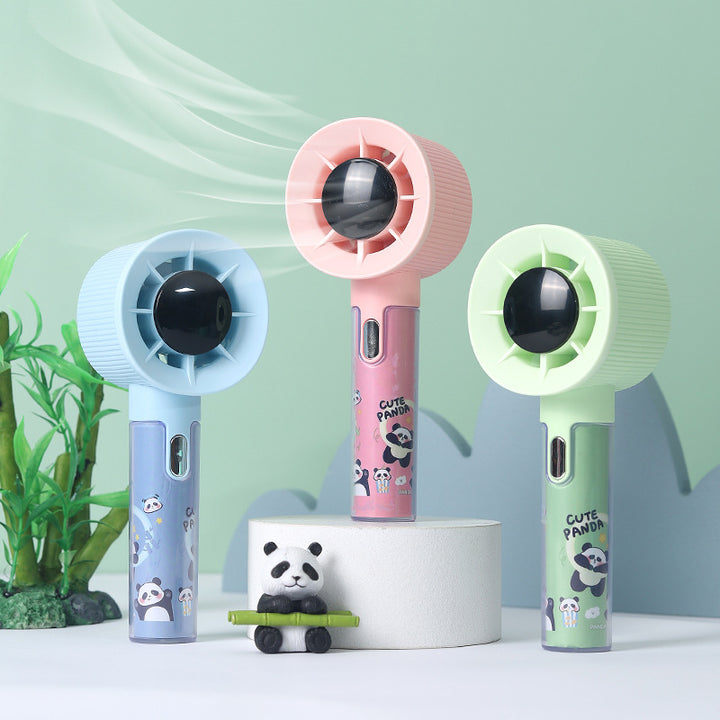 Women's Portable Mini Panda Fan Kalsten